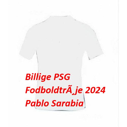 Billige  PSG Fodboldtrøje 2024 Pablo Sarabia